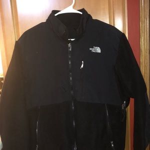 Black and white North face Jacket